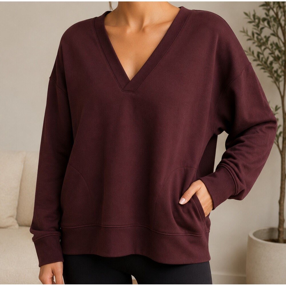 Champion Women's Burgundy Sweatshirt